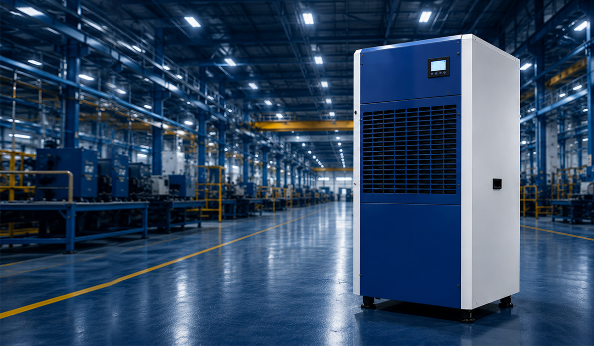 Industrial Dehumidifier in Bangladesh Factory
